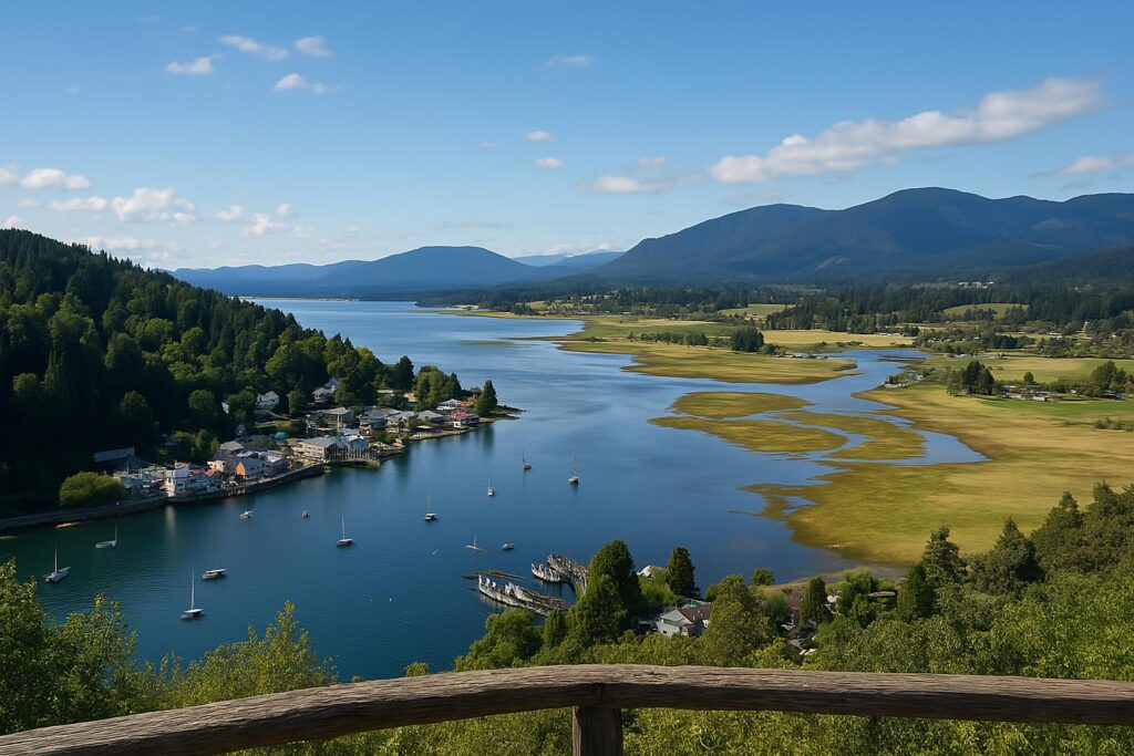 cowichan bay scenic shot