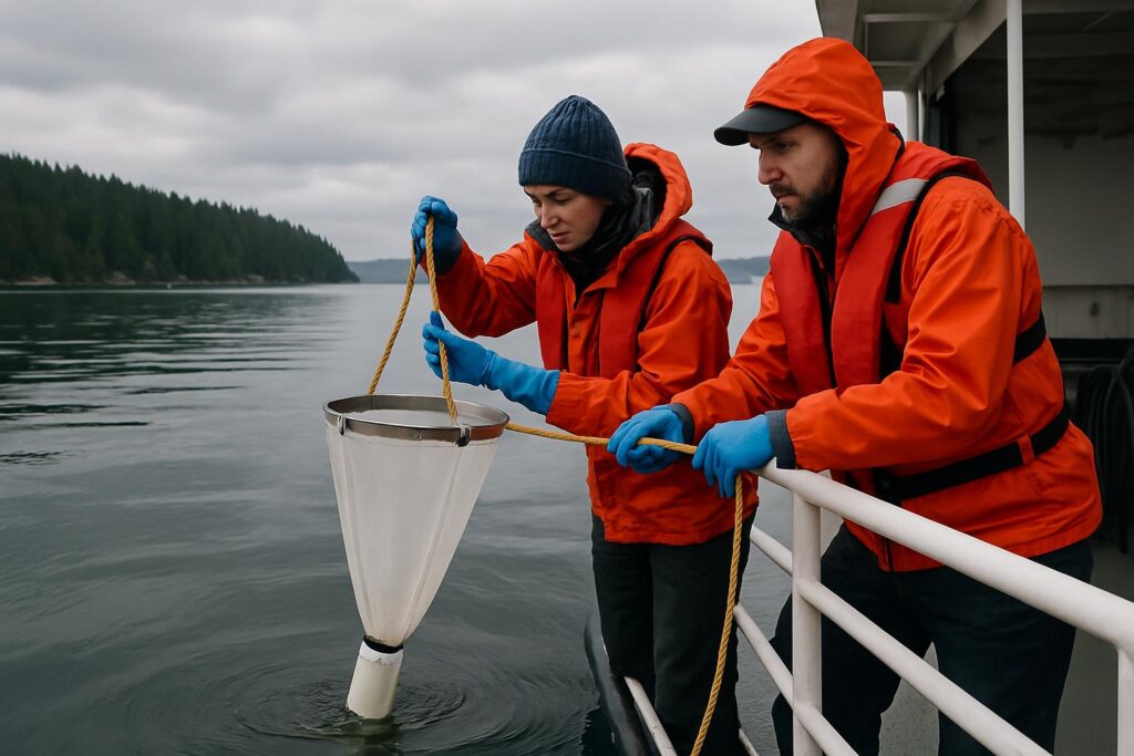 2 working doing environmental restoration