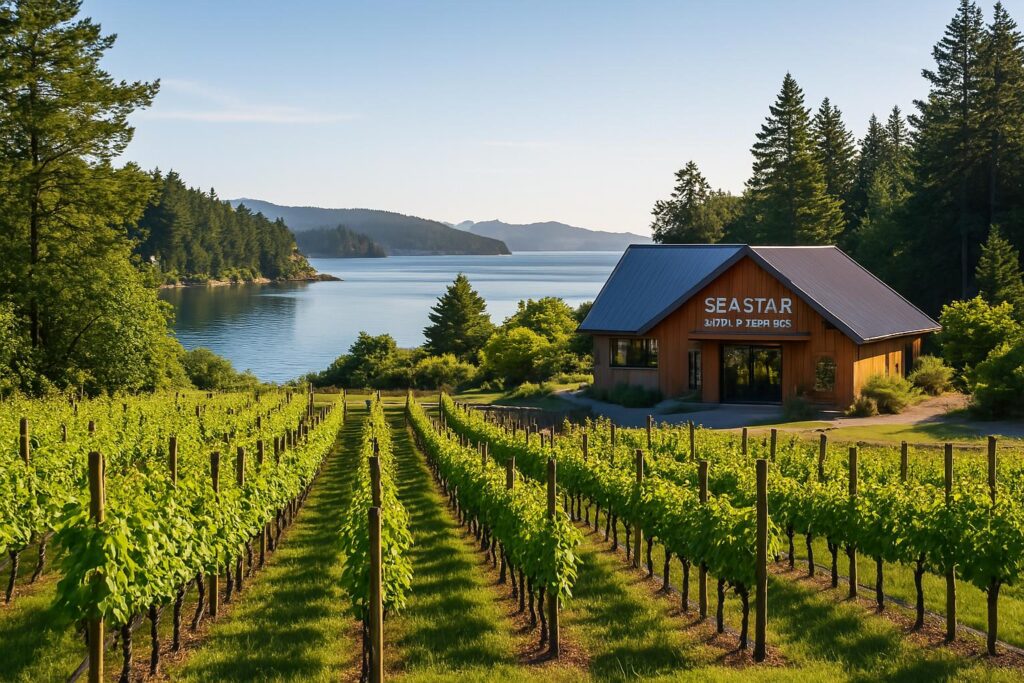 image of the pender sea star winery
