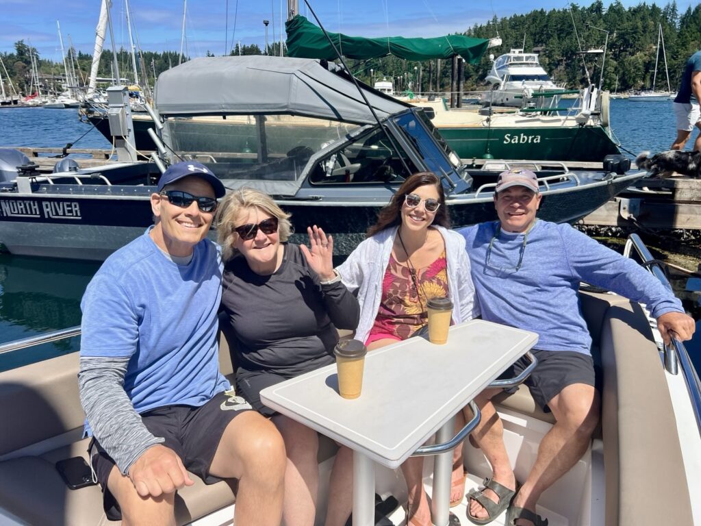 boat trip out of Salt Spring